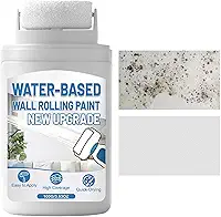Tinta interior - 100 g de tinta para cobertura de - Pintura de parede de secagem rápida, para banheiro, quarto, rodapé, móveis, cozinha, corredor, armário, construção