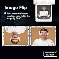 Vista 5 de INSWAN INS-Flip 4 4K USB Cámara portátil de documentos, cámara web/visualizador, 13MP Ultra HD, diseño plegable, enfoque automático, micrófono, LED