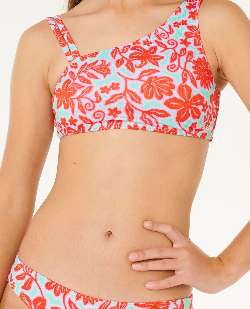 Rip Curl Girls' Sunshine Squad Swimsuit Bikini Set