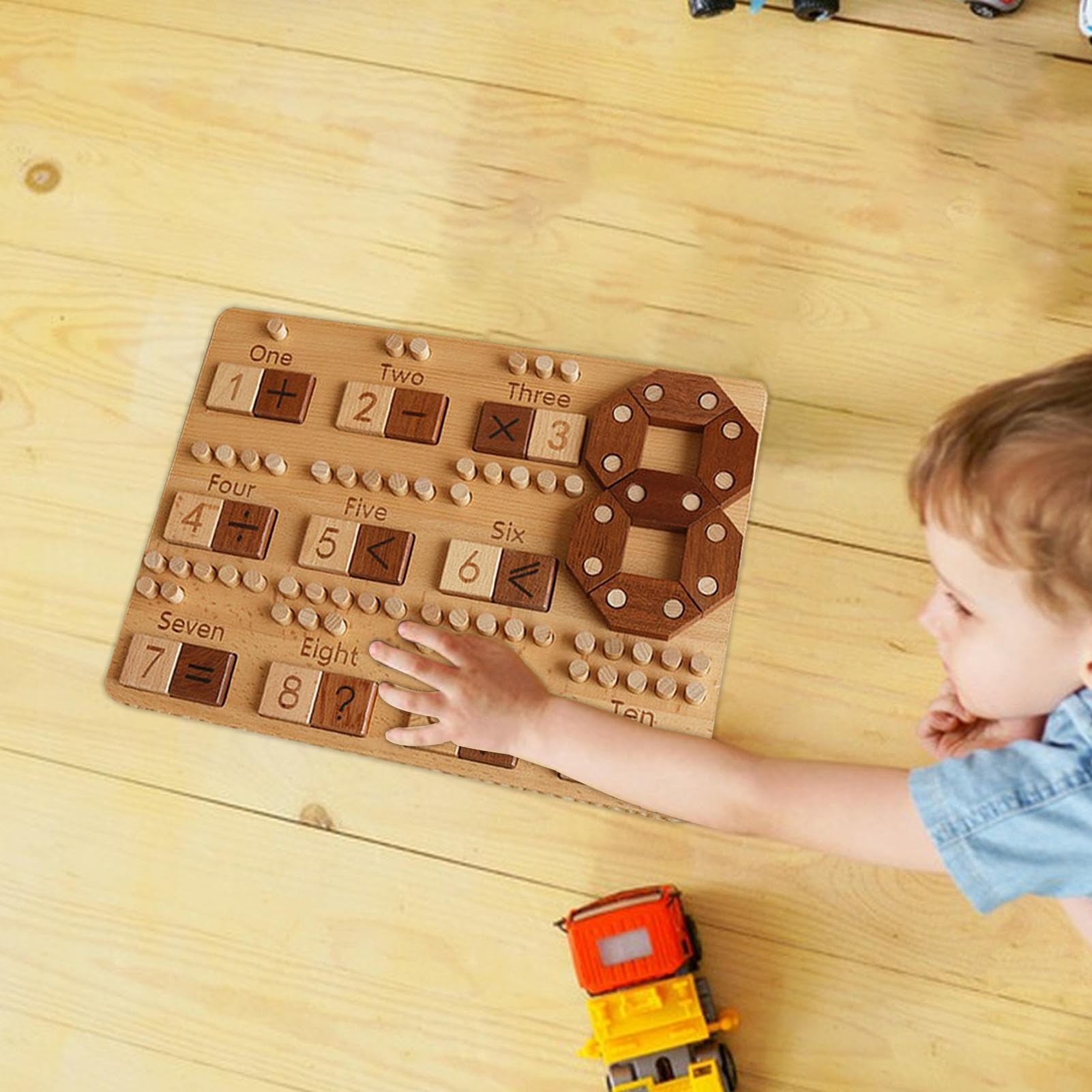 Tablero matemático Infantil Cálculo Fluido Matemáticas Educativas