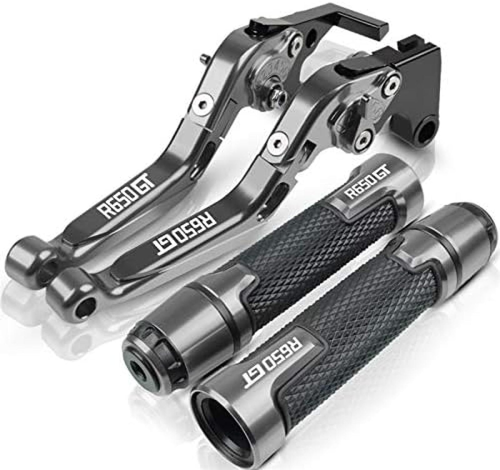 LMMPPMotorcycle brake clutch lever handle grip handlebar end accessories CNC for HYOSUNG for GT650R 2006 2007 2008 2009