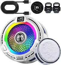 Refroidisseur Pour Téléphone Refroidissement Portable Léger À Vitesse | Refroidisseur Magnétique Léger Pour Téléphone Diffusion En Direct Extérieur Smartphone Tablette Été Camping