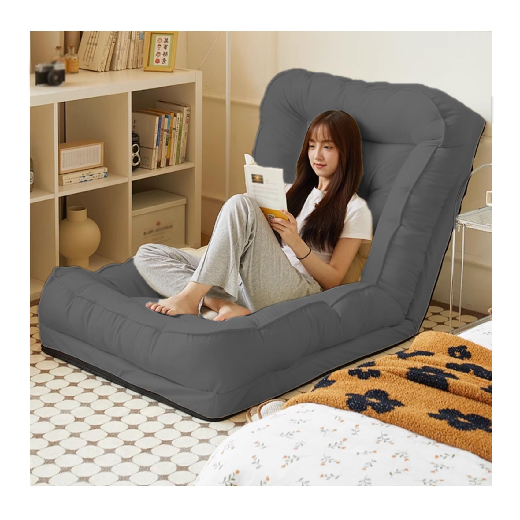 Amazon｜ソファベッド 座椅子 1人掛け ローソファー ソファーベッド 2