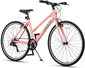 Top 10 bicycle for 60 year old woman review 3 AVASTA Populus 700C Road