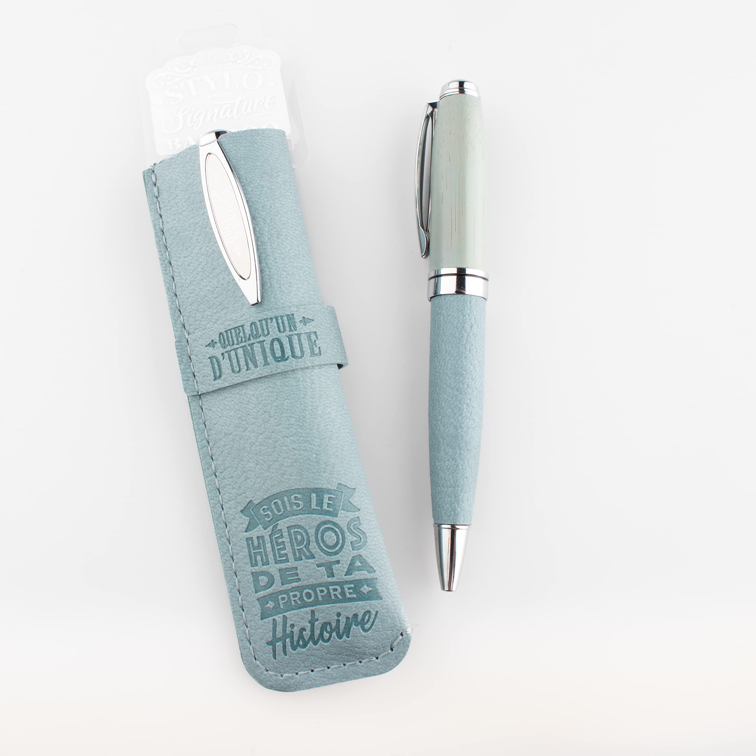 STYLOS BAMBOU Bolígrafo de bambú con estuche personalizado único