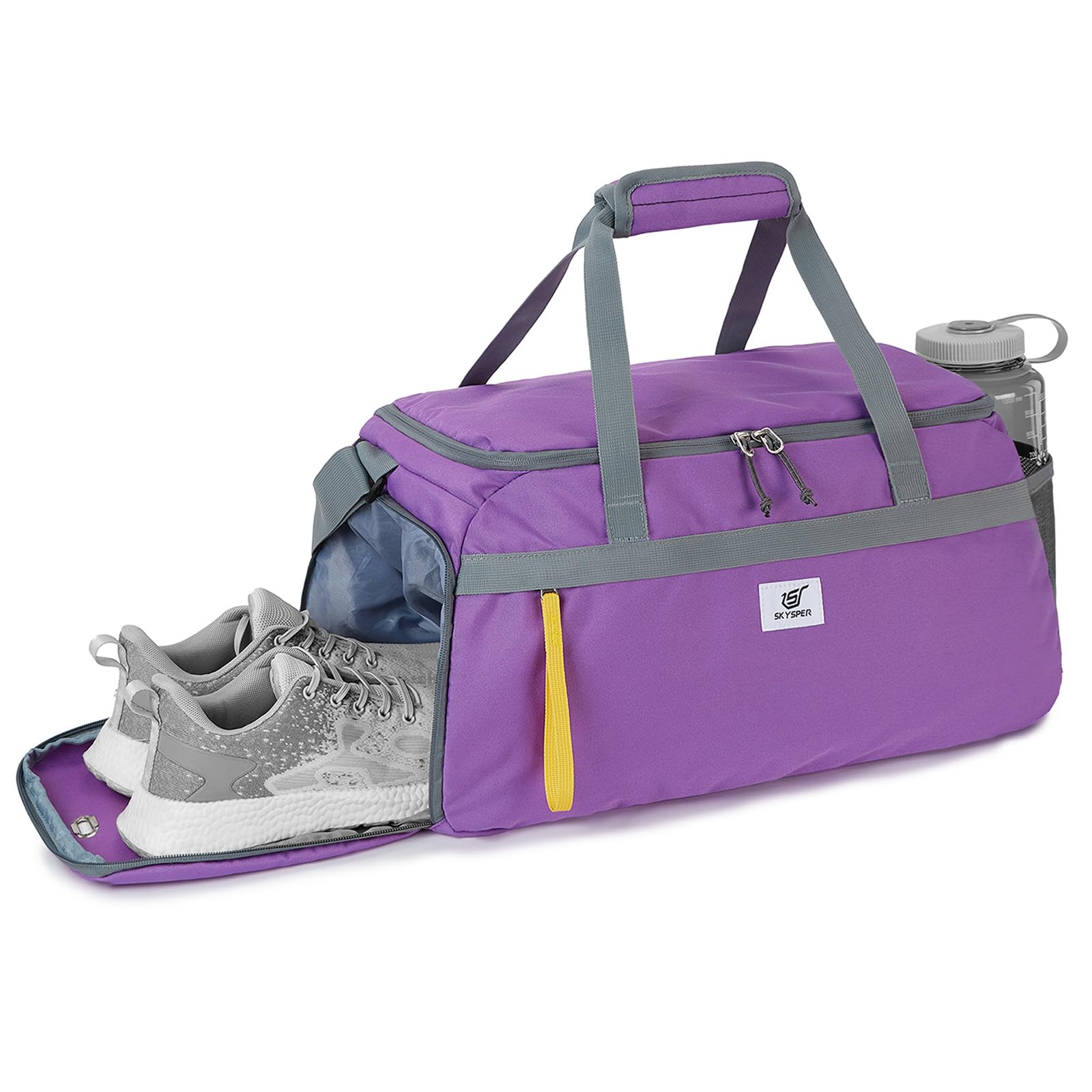 SKYSPER 35L Gym Bag with Shoe Compartment &amp; Wet Pocket