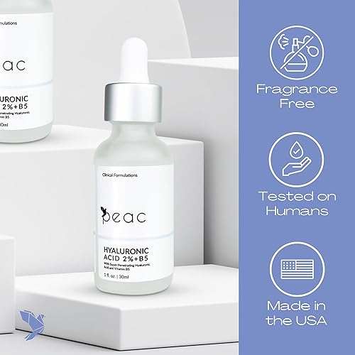 Miniatura 4 de Ácido hialurónico 2% + suero B5 1.0 fl oz1oz  Fabricado en Estados Unidos  Todo tipo de piel  Ácido hialurónico para la cara  Hidratante, voluminoso