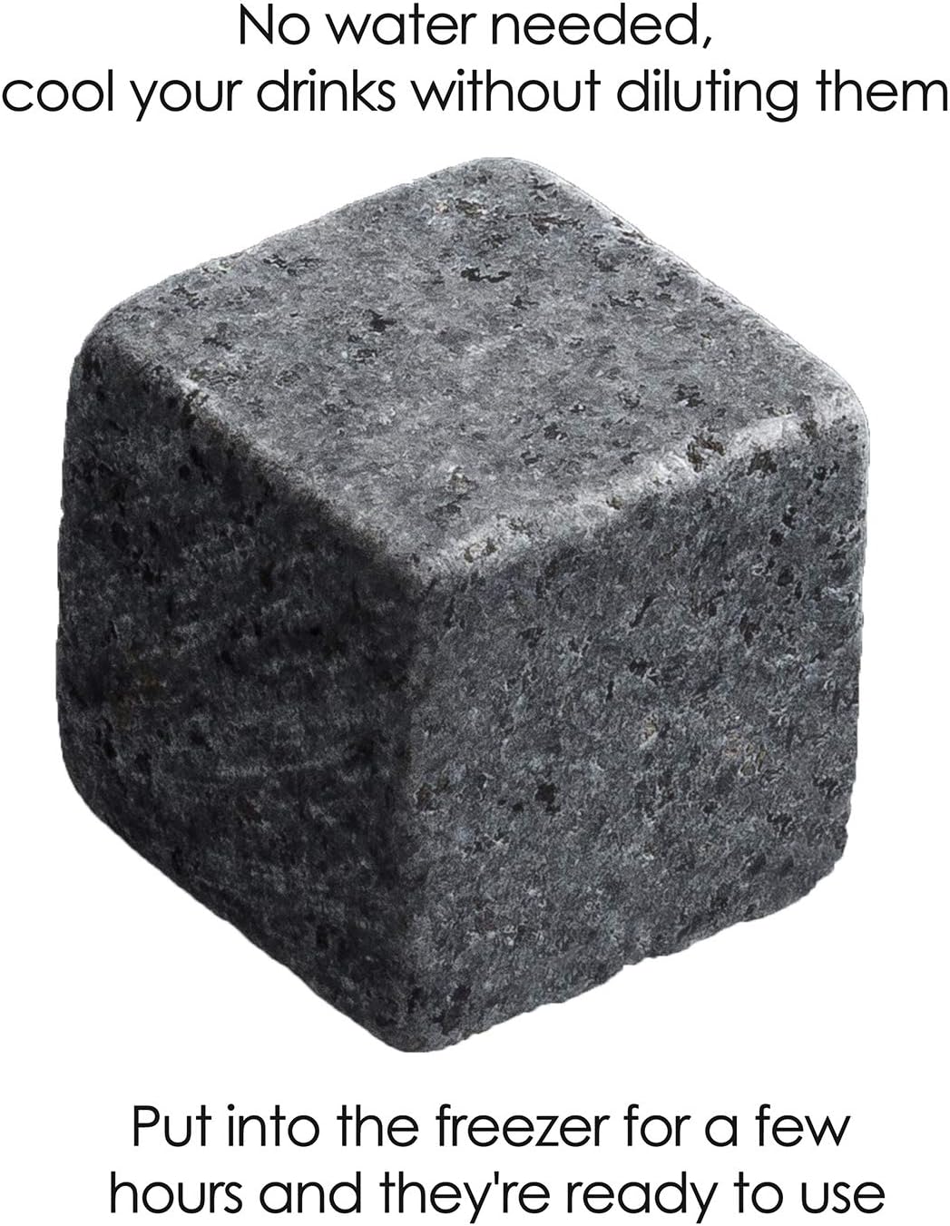 Best Promo 9PC Whiskey Stones Quality Granite Dry Ice On The Rocks Novelty Gift Stocking Filler TRIXES