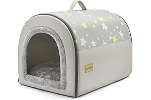 Jiupety Dog House Cozy - the Perfect Indoor Sanctuary for Your Medium-Sized Buddy