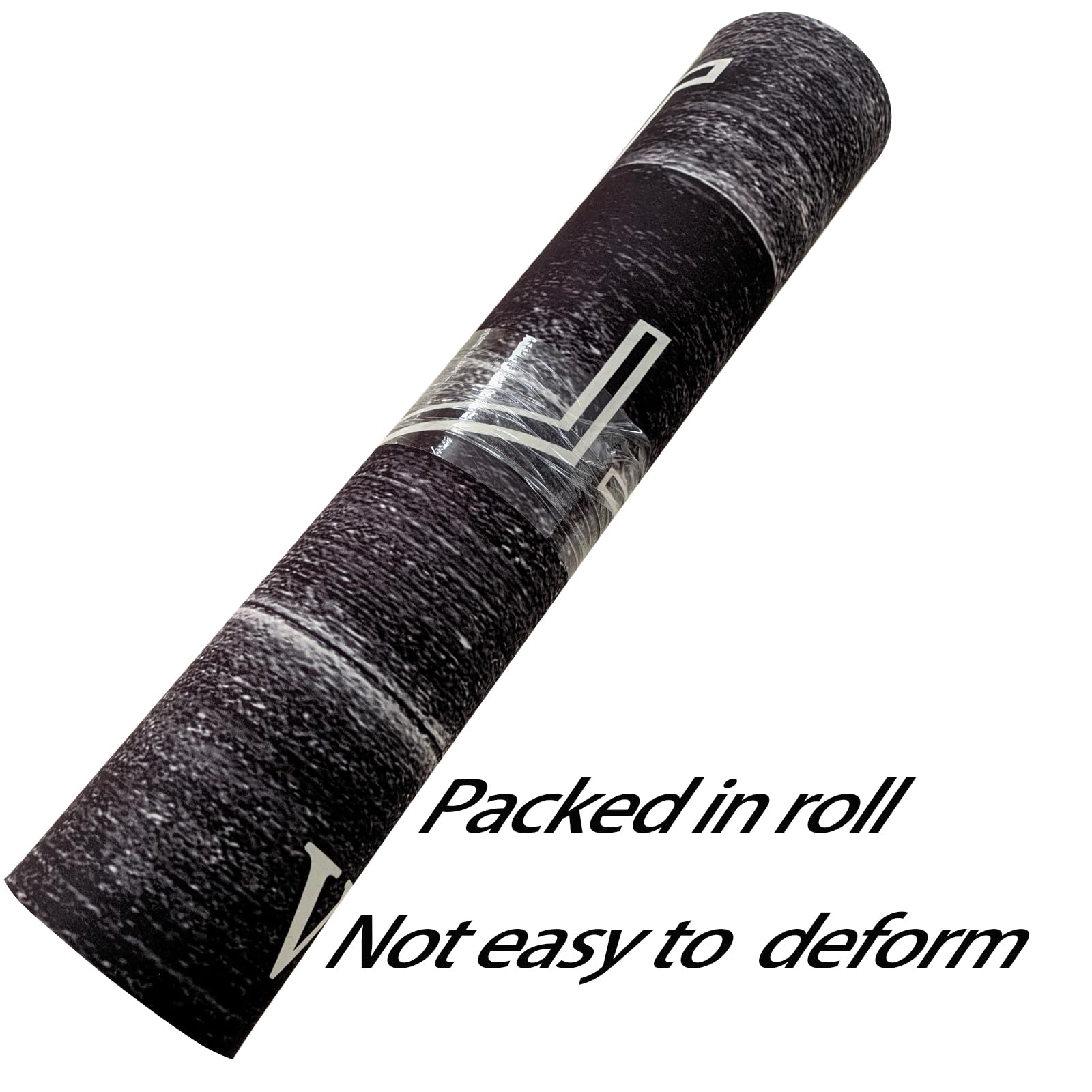 Callerpan Lacomfy Wood Mat for Laundry Room Black Area Rugs Non Slip Runner Rug Waterproof Rubber Kitchen Runner Laundry Room Floor Mat Doormat Entrance Rug 20x59 in