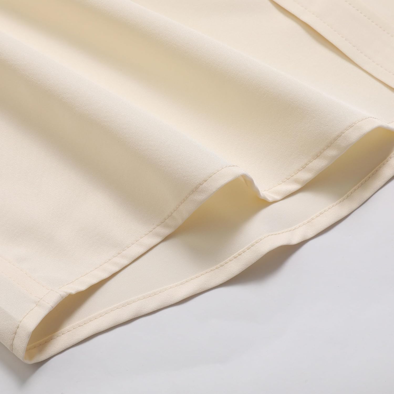 Simmashah Men's Dress Shirts Stretch Wrinkle Free Formal Long Sleeve Shirts Business Casual Button Down Shirt - Image 5