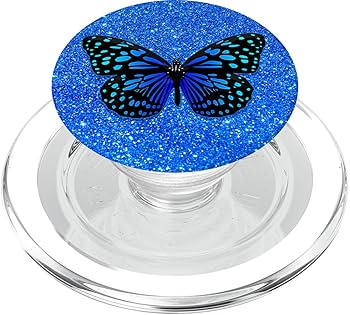 Butterfly Pea Blue カードホルダー PopSockets Amazon.com: PopSockets Phone Wallet with Expanding Grip and