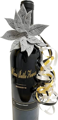 Decorative for Wine or Champagne Gifts, Creative Centerpiece for Dinner Parties, Weddings, or Other Special Occasions (2 Pieces Flat Packing)