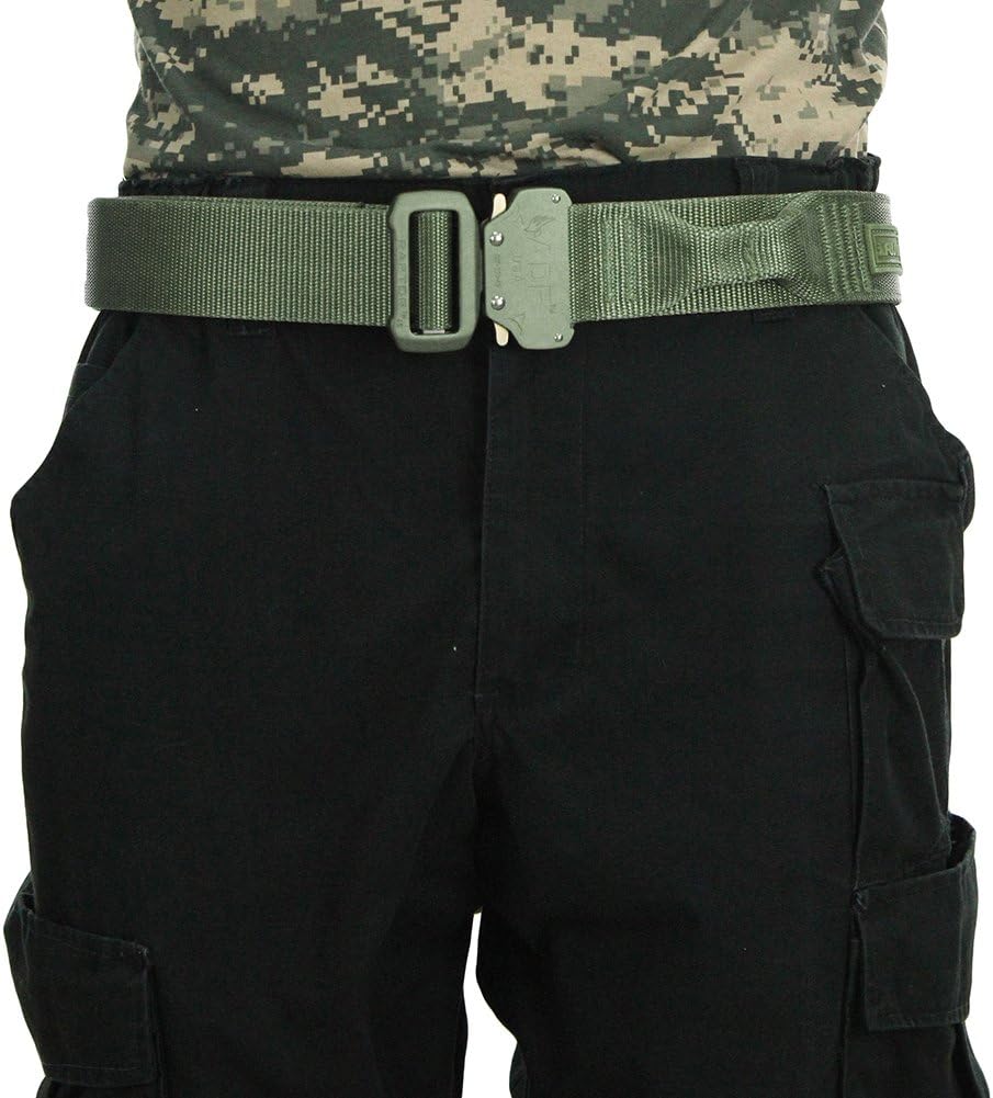 Fusion Tactical Military Police Riggers Belt Generation II Type A Foliage Green X-Large 43-48"/2" Wide