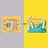 Set de regalo Burt's Bees Essentials Kit, 5 productos tamaño viaje | Crema limpiadora profunda, bálsamo para manos, loción corporal, crema para pies y bálsamo labial original, esenciales de cuidado de la piel, limpieza, 5 piezas (Paquete de 1) 3