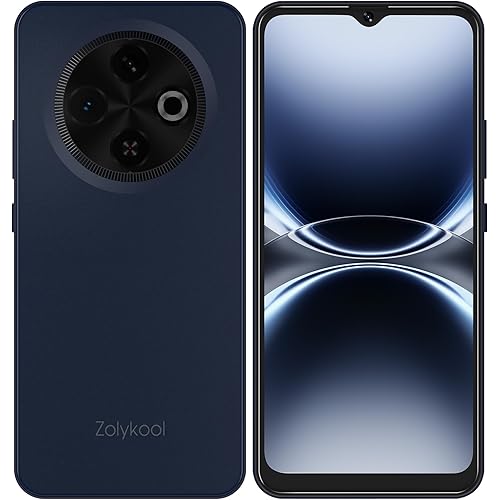 A3 4G Unlocked Android Phones 6.6” HD+ Display Android 12 Smart Phone Octa-Core 6(3+3)+16GB/256 TF Dual SIM Unlocked Cell Phone 13MP Smartphones Unlocked Face ID Cheap (Blue)