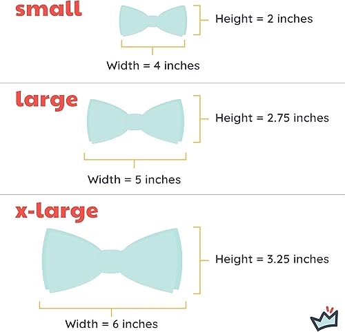 Miniatura 3 de Huxley & Kent Pajarita para mascotas  Suéter feo (pequeño)  Accesorio de lazo de velcro para Navidad  Divertidas pajaritas para perros y gatos