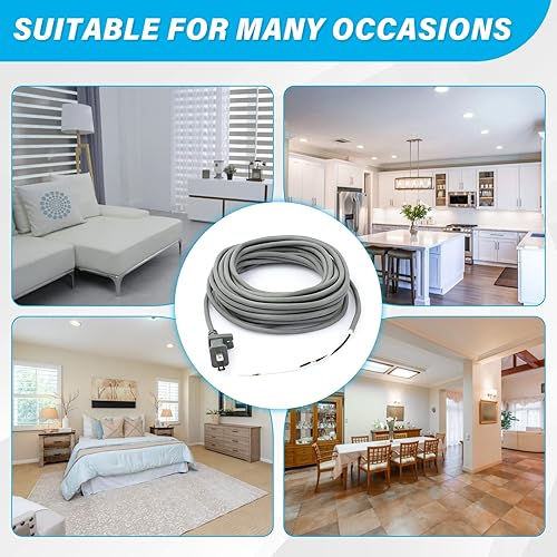 Miniatura 6 de Cable de repuesto para aspiradora Shark Navigator Lift-Away Pro y Shark Rotator Lift-Away, compatible con NV501 NV502 NV341 NV402 NV355 NV356 NV356K