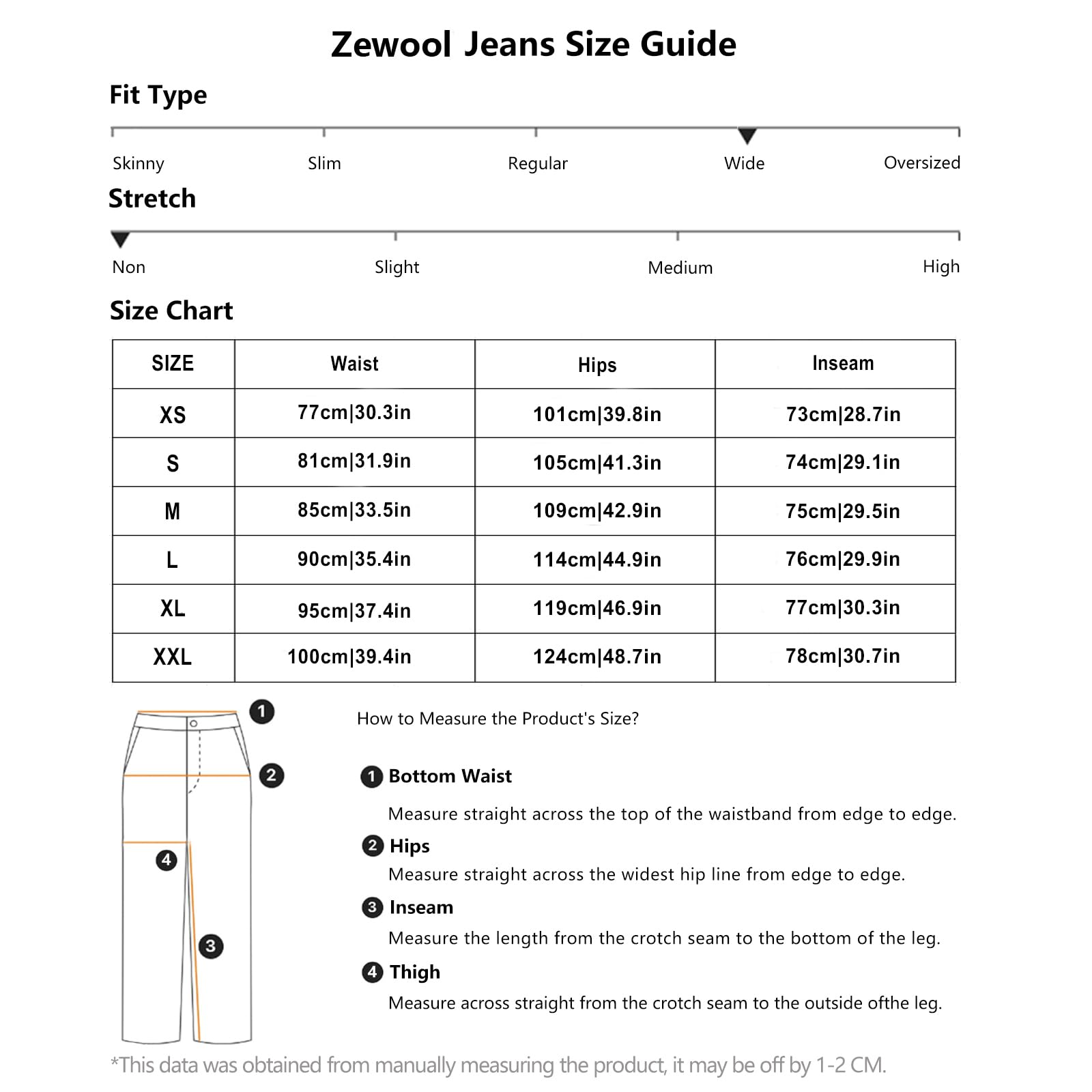 Herren Baggy Jeans im lockeren Weitschnitt Y2K Skaterhose mit gerader Beinform Hip-Hop Streetwear
