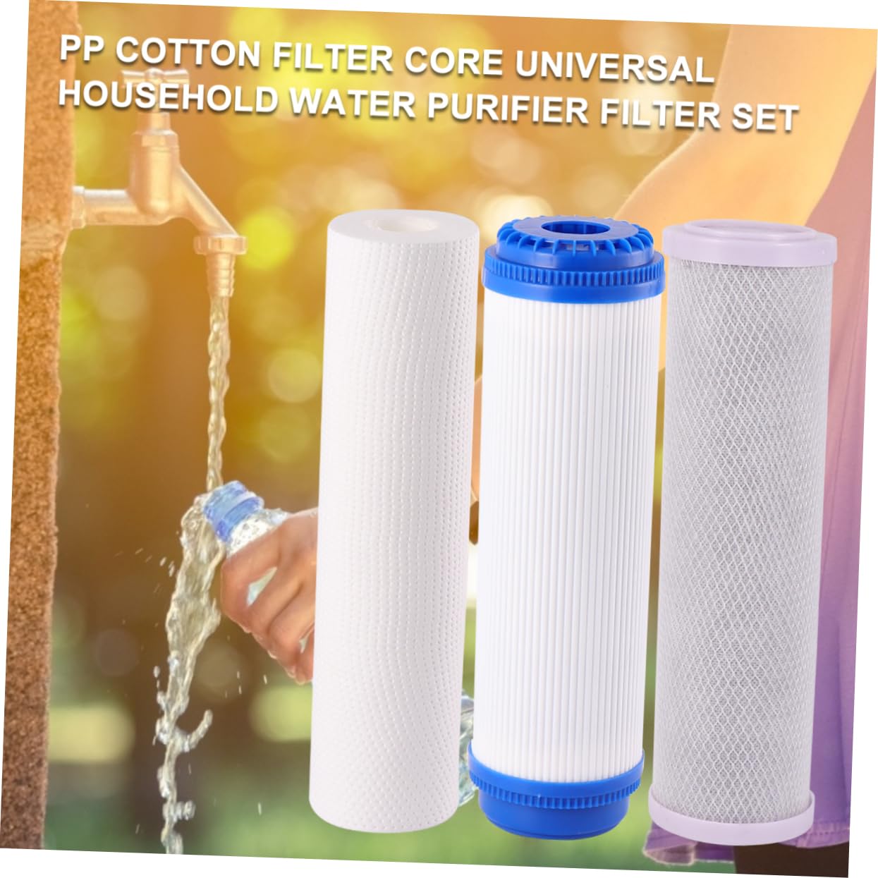 Núcleo del Filtro de Agua de Carbón Activado para Purificadores