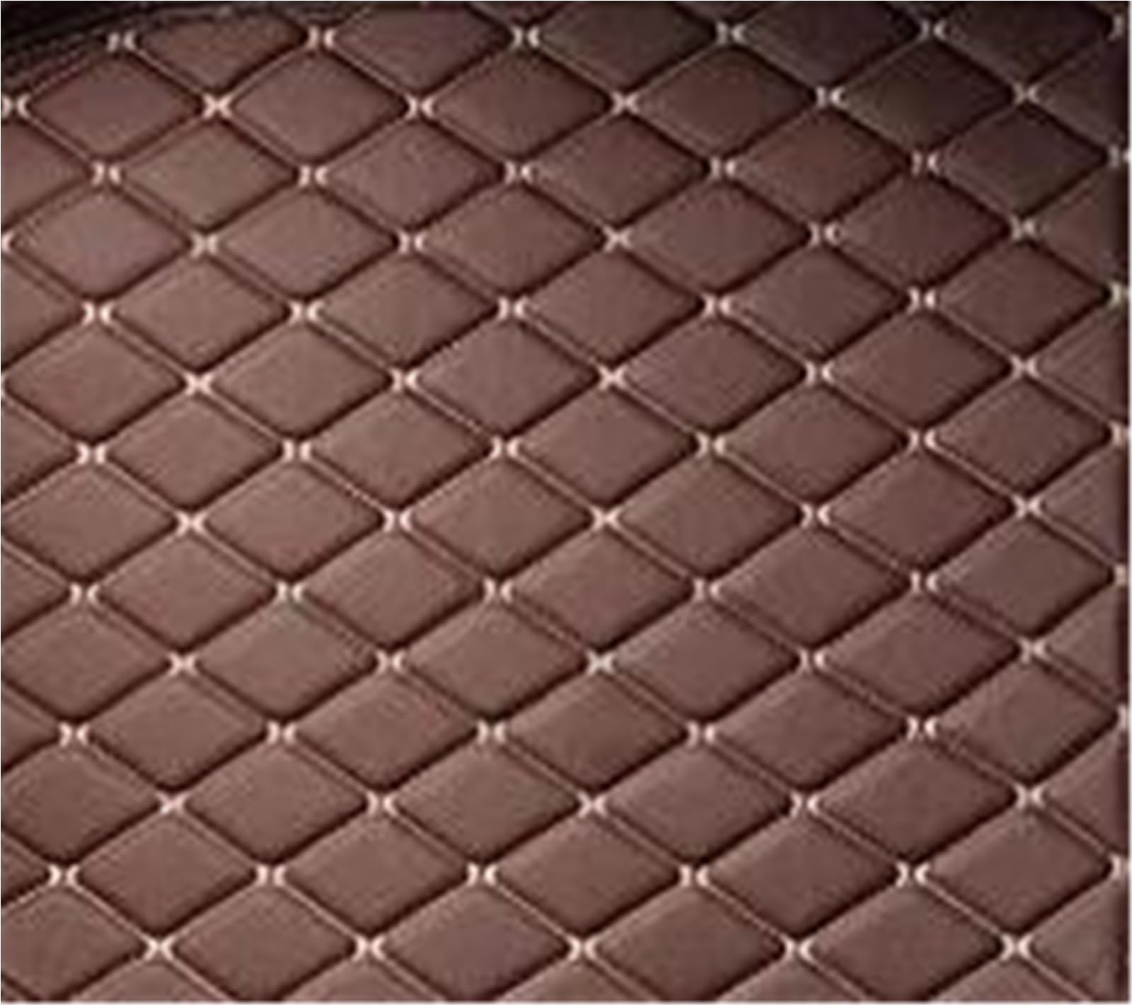 Tapis de coffre de luxe sur mesure Ford S-Max 2006-2015 café