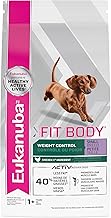 Eukanuba Fit Body Weight Control Small Breed Adult Dry Dog Food, 4 lb Bag