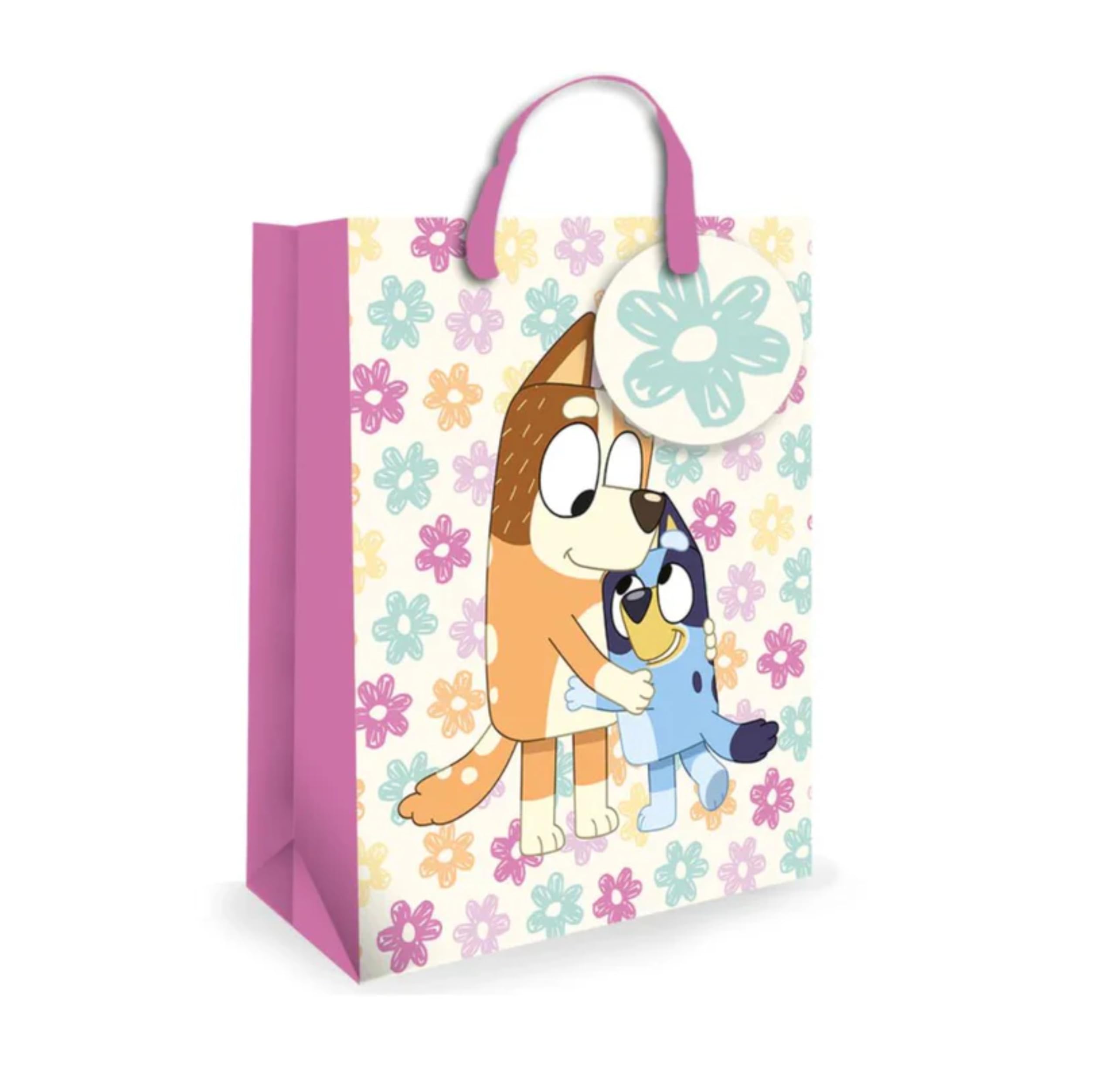 Danilo Promotions Ltd BLUEY GIFT BAG SMALL SIZE BIRTHDAY CELEBRATION GIFT BAG