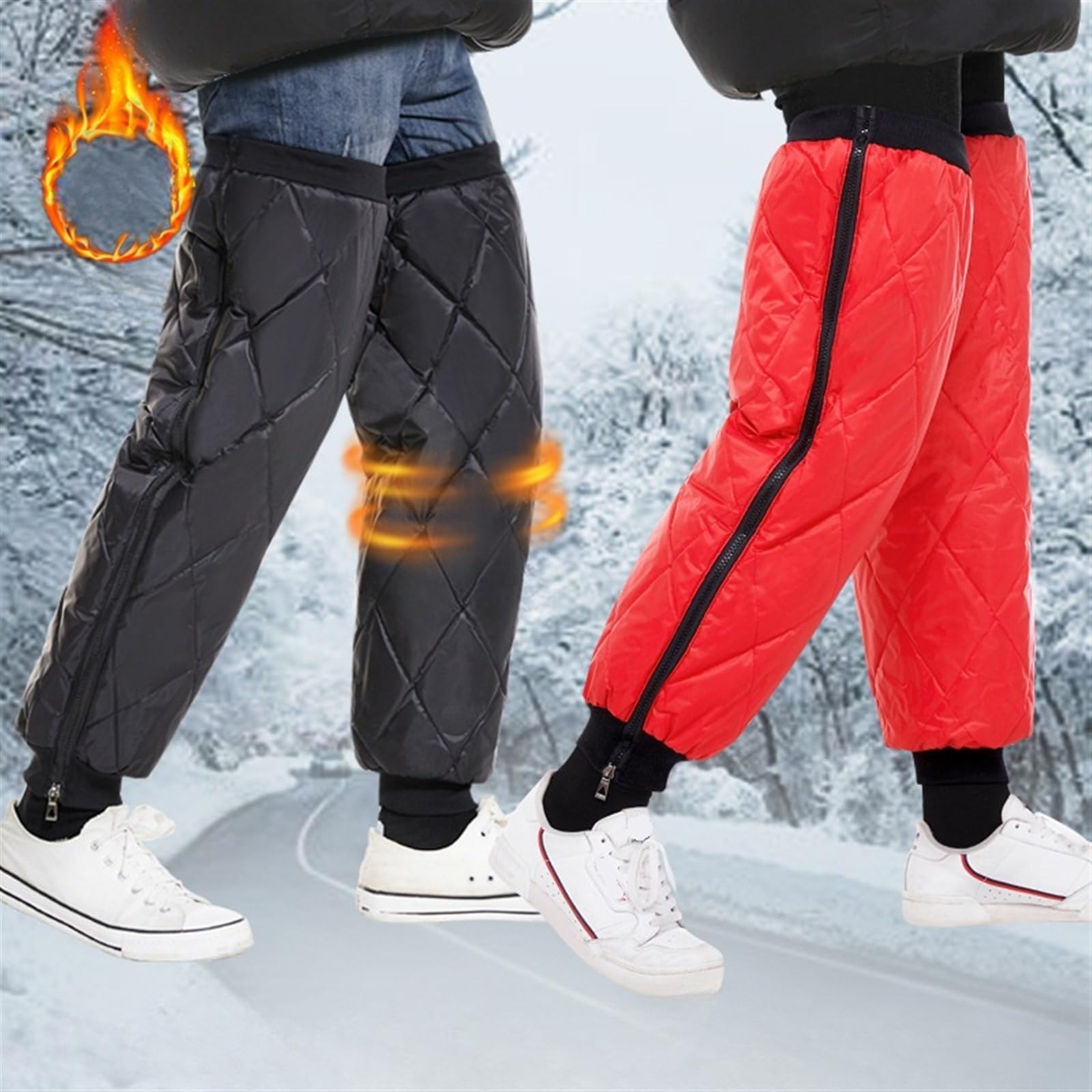 Generico Ginocchiere Moto, Protezioni Ginocchia Moto Ginocchiere Uso apto para moto da 70 cm Coprigambe protettore antivento impermeabile caldo para attività invernali all'aperto Accessori universali
