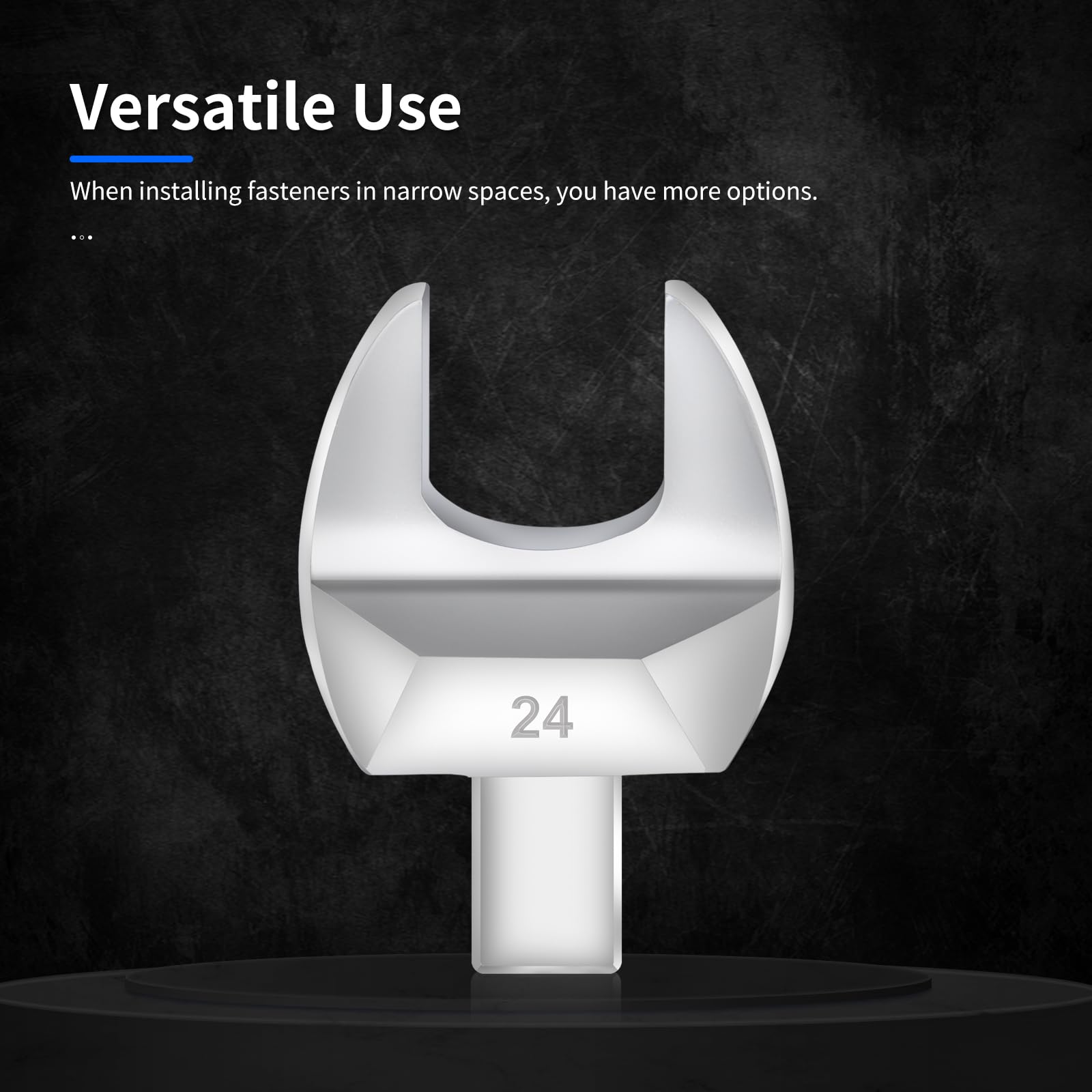 ATsafepro Llave combinada de torsión, 9 x 12 mm, llave dinamométrica intercambiable, 24 mm