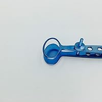 Vista 2 de Titanio Chalazion Fórceps 86 instrumento quirúrgico oftálmico