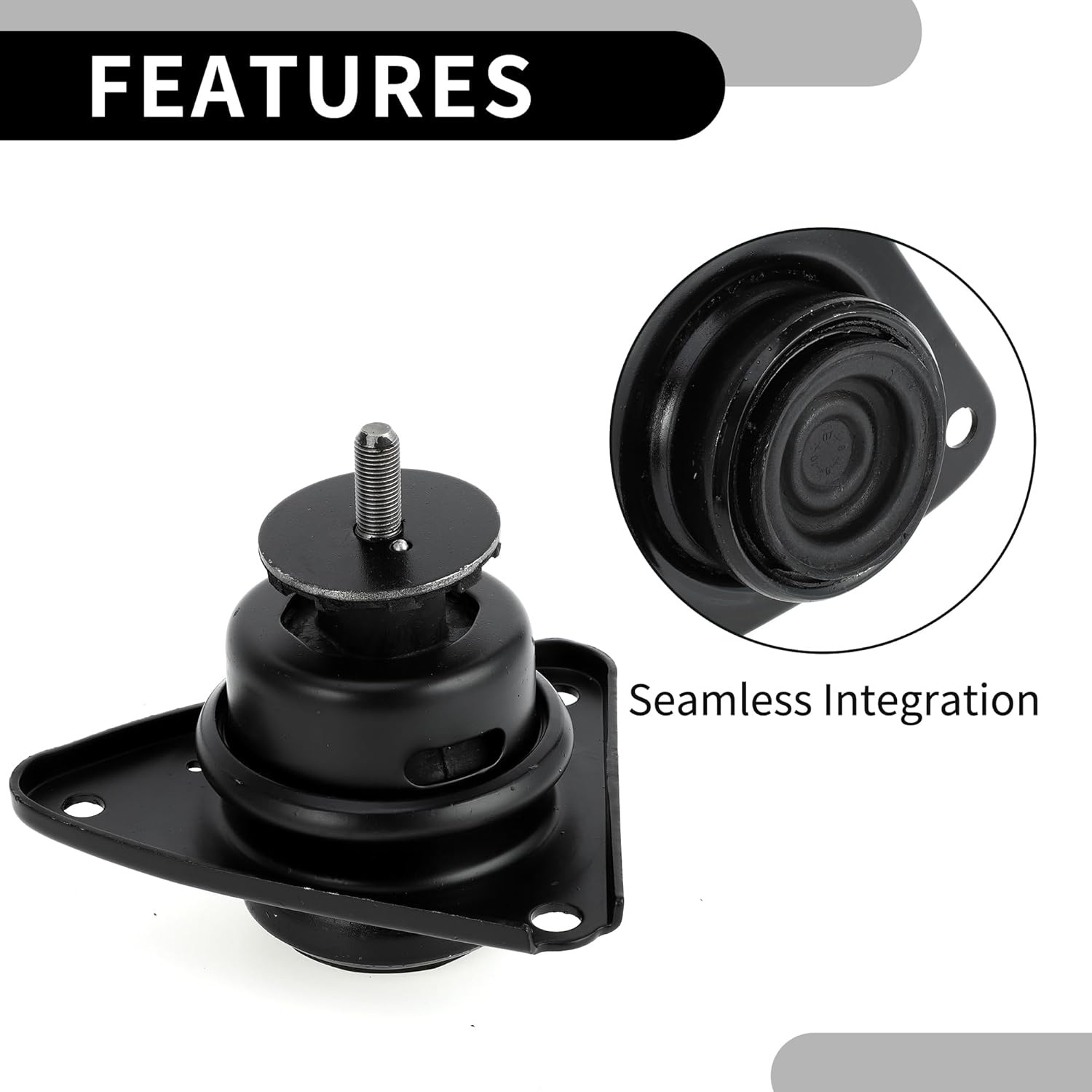 Engine Motor Mount No.218100Q000 - Car Right Engine Mounting - for Kia Forte 2.0L for Manual Trans 2010-2013 1Pc