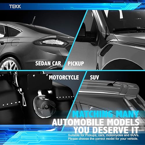 Miniatura 6 de Tekk Antena corta compatible con Dodge RAM Trucks 1500 2500 3500 1994-2023  Diseñada para una recepción optimizada de FMAM  48 pulgadas