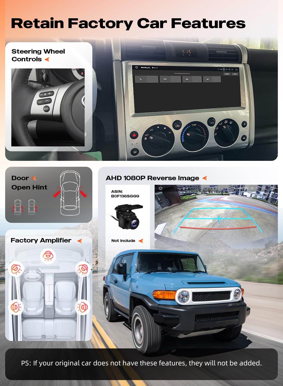 Amazon.co.jp: Dasaita Android 13 ラジオ トヨタ FJ Cruiser 2007
