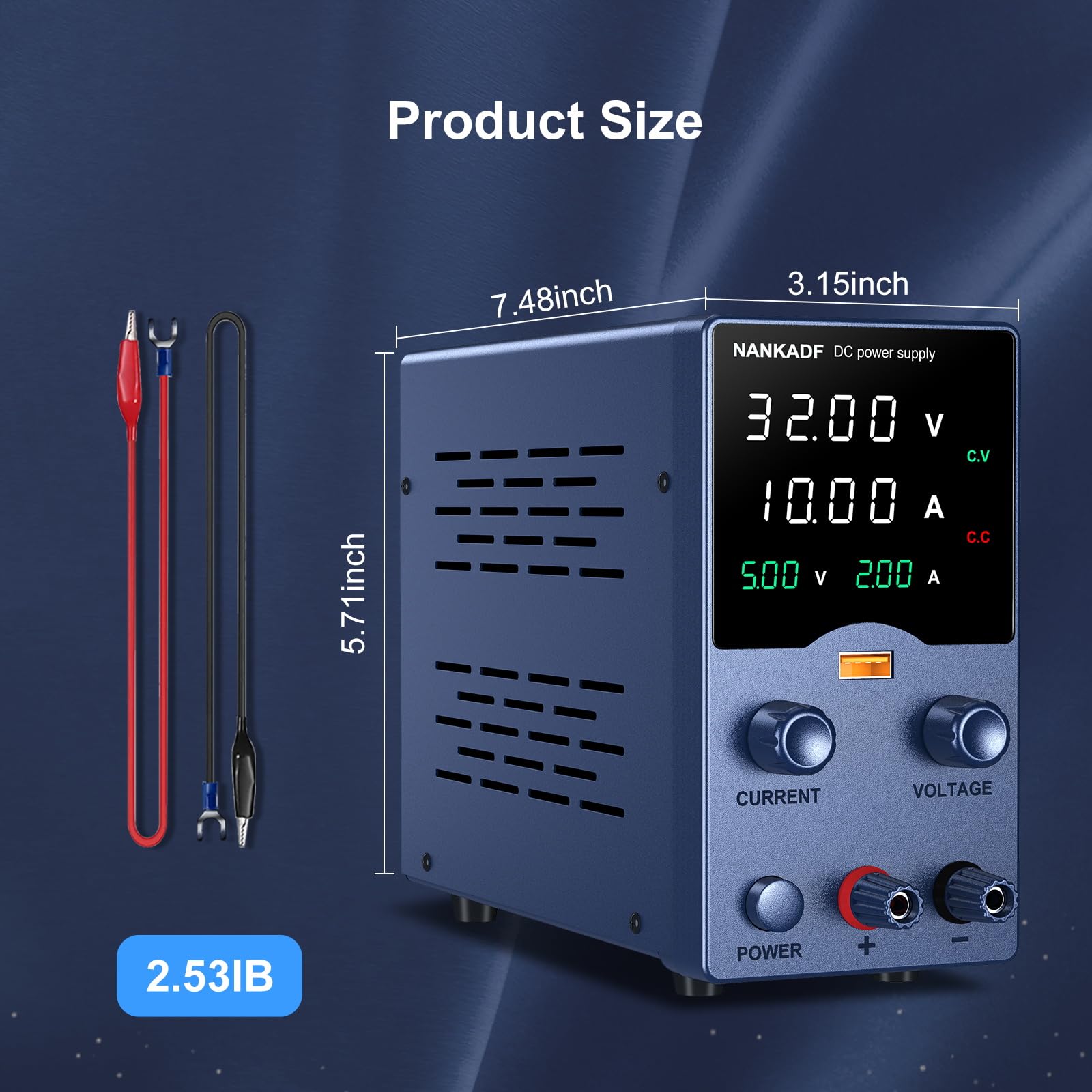 Velleman - k7203 laboratoriumvoeding 3a bouwpakket 840175 Velleman - k7203 laboratoriumvoeding 3a bouwpakket 840175