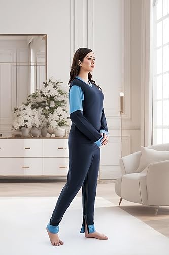 Hansop (pyjama) met beenritssluiting - Karma Healthcare