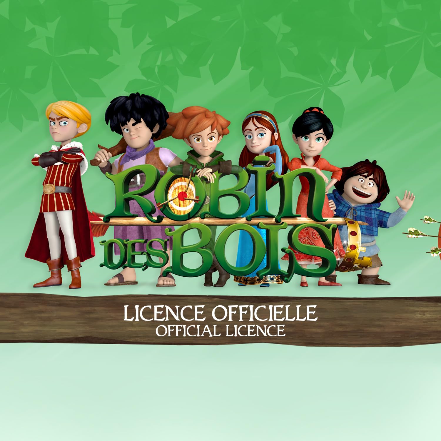 P'tit Clown re14063 - Robin Hood Garland 3m, Green, Brown, 3 m - Image 3