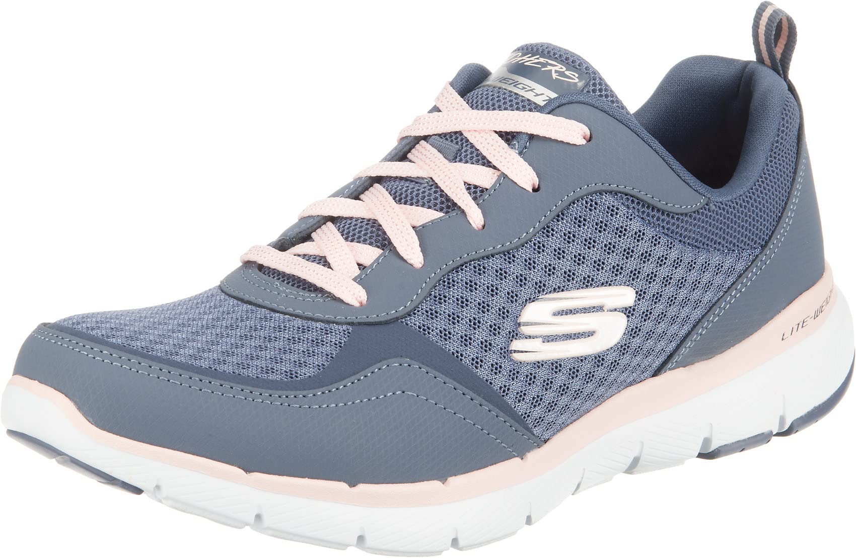 Skechers Womens Flex Appeal 3.0-GO Forward Slate/Pink Casual Shoe -3 UK (6 US) (13069) (B07NW5Z987) Amazon Price History, Amazon Price Tracker