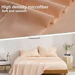 MCO Bedding Queen Bed Sheets Set - Soft Bed Sheets - Cooling Breathable Bedding Set with 16" Deep Pocket (4 Pieces, Queen, Peach Pink)