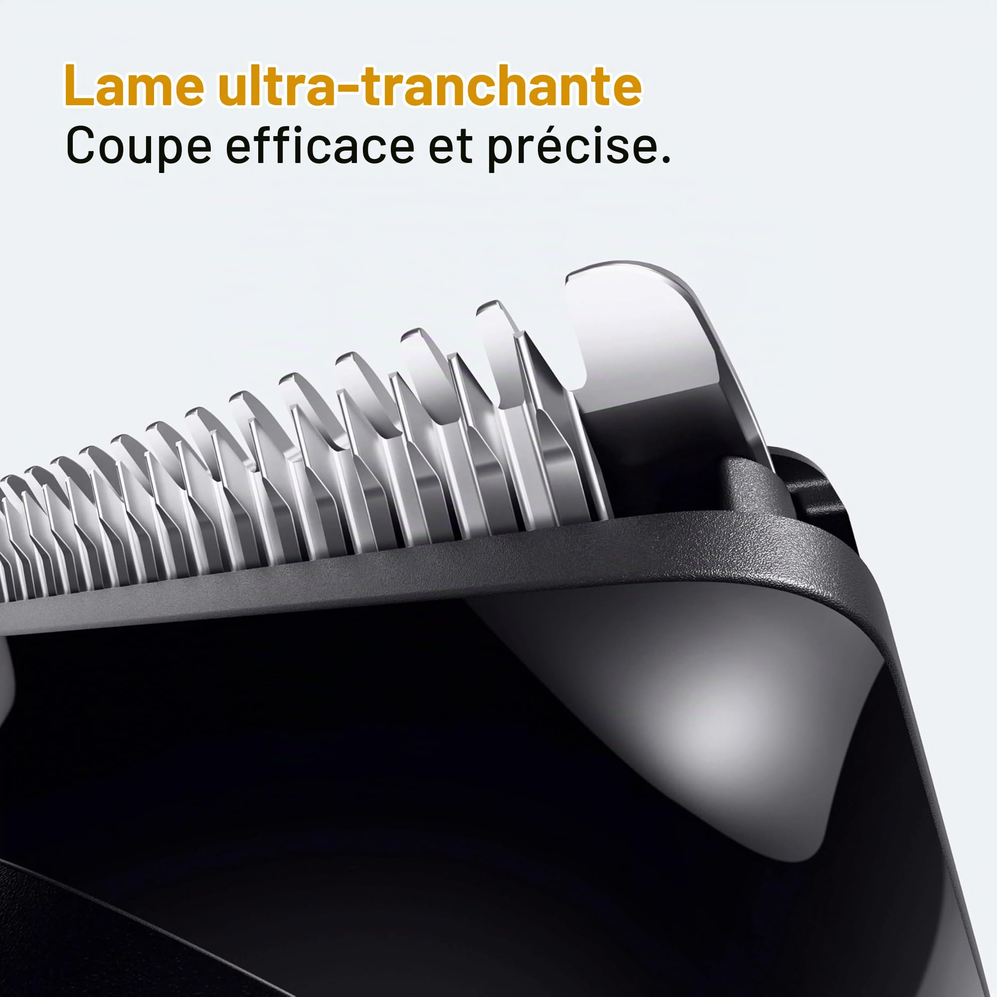 Braun Tondeuse barbe série 5, +4 outils de coiffage, lame extrêmement tranchante, durée de fonctionnement de 120 minutes, graduation PrecisionWheel pour réglage précis et verrouillage, BT5520, Noir