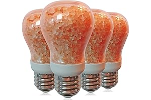 WBM Smart E26 LED: Iridescent Light Bulbs in Pink Himalayan Salt