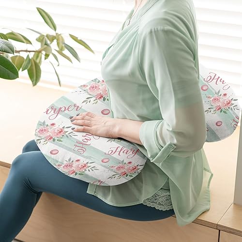 Miniatura 35 de Funda de almohada de lactancia para bebé, fundas suaves de lactancia con nombre, funda de almohada de lactancia materna para alimentación