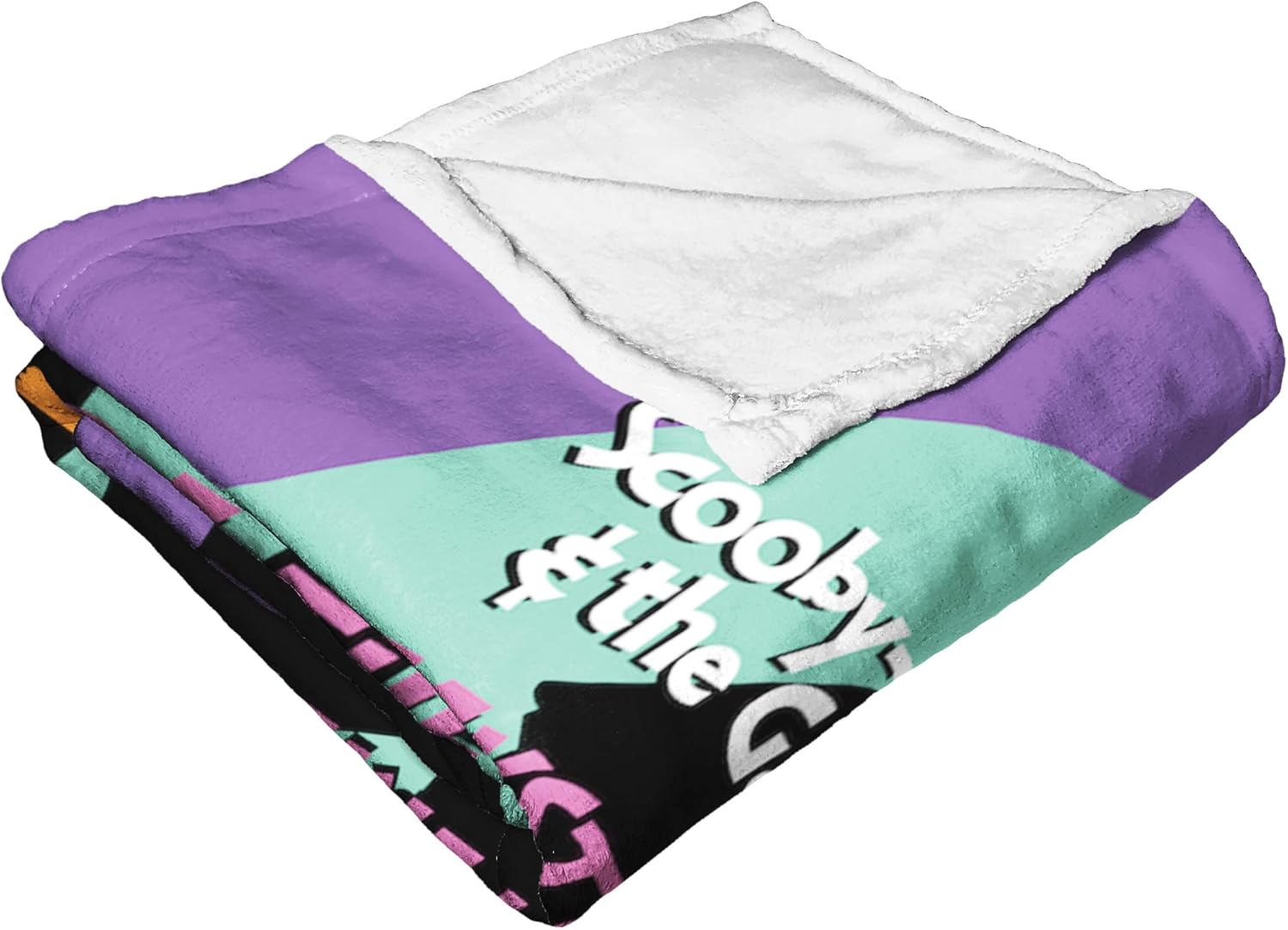 Northwest Scooby Doo Silk Touch Throw Blanket, 50" x 60", Mysteries of The Haunted House - Image 3