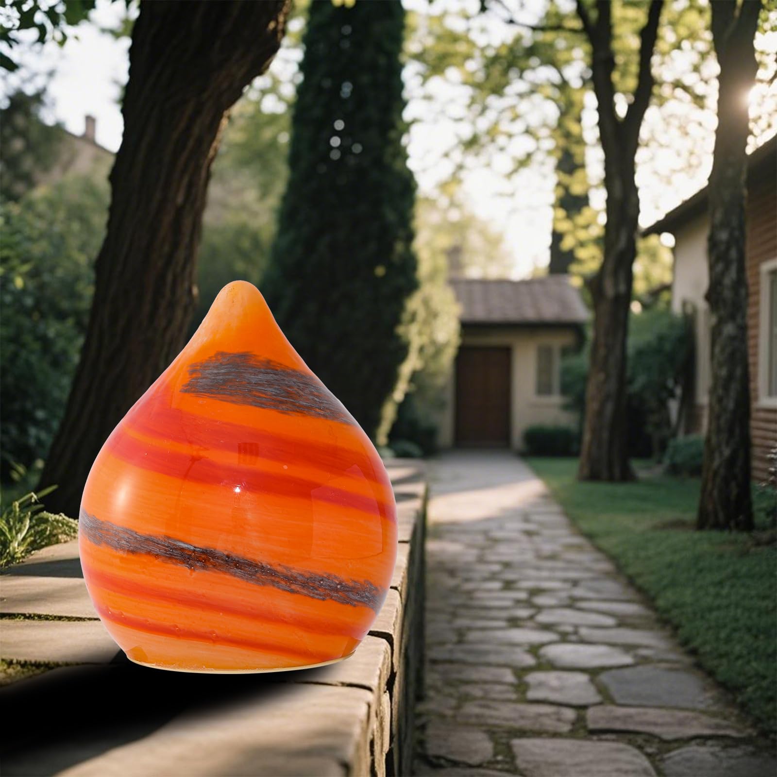 Lampada da tavolo contemporanea in vetro perfetta per la decorazione della camera da letto e per le celebrazioni delle vacanze Elegante lampada da comodino Lampada da tavolo decorativa