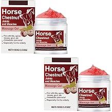 Extra Strong Warming Horse Balm,Joints and Muscles Massage Gel,Foot Relief Gel,Fast Acting Lymphatic Drainage Joint and Muscle Cream,for All Skin Types