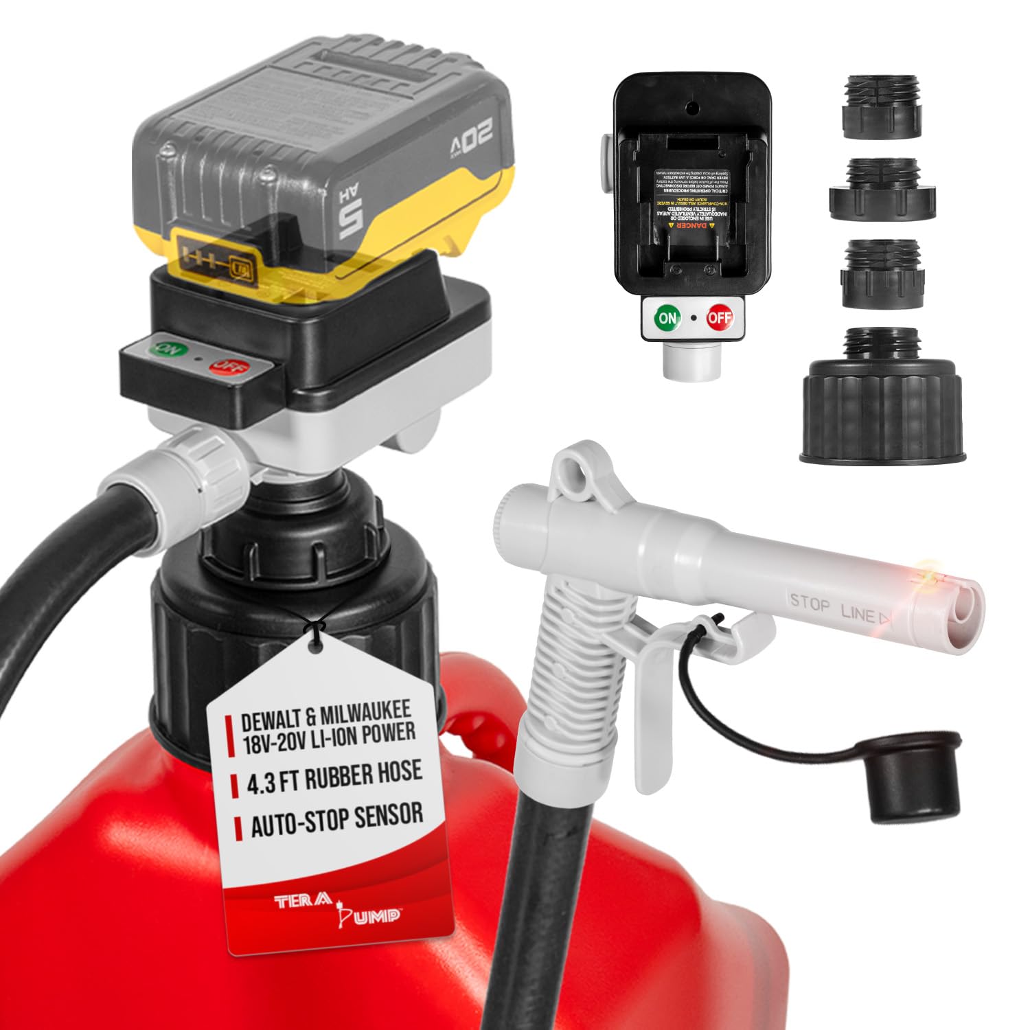 Amazon.com: TERA PUMP Battery Powered Liquid Transfer Pump (4.0