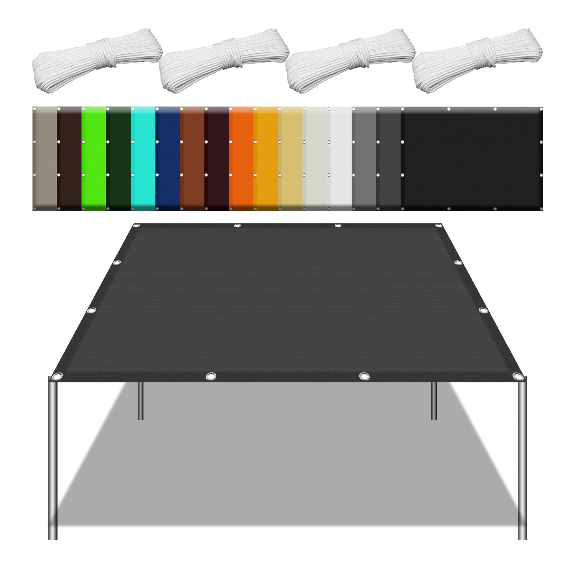 Toile imperméable rectangulaire pour supprimer le vis-à-vis balcon