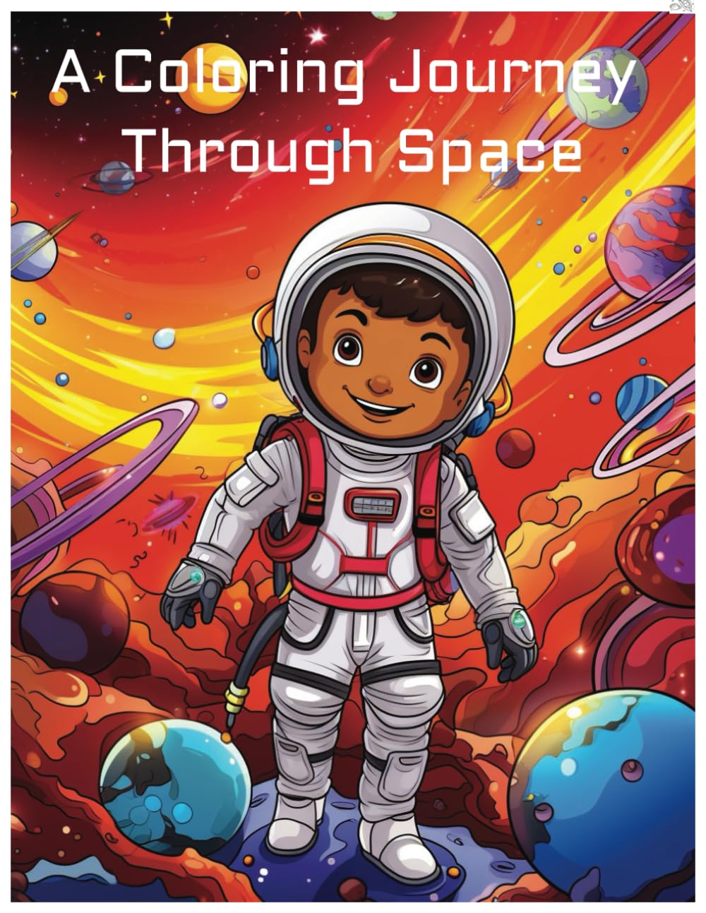 A Coloring Journey Through Space