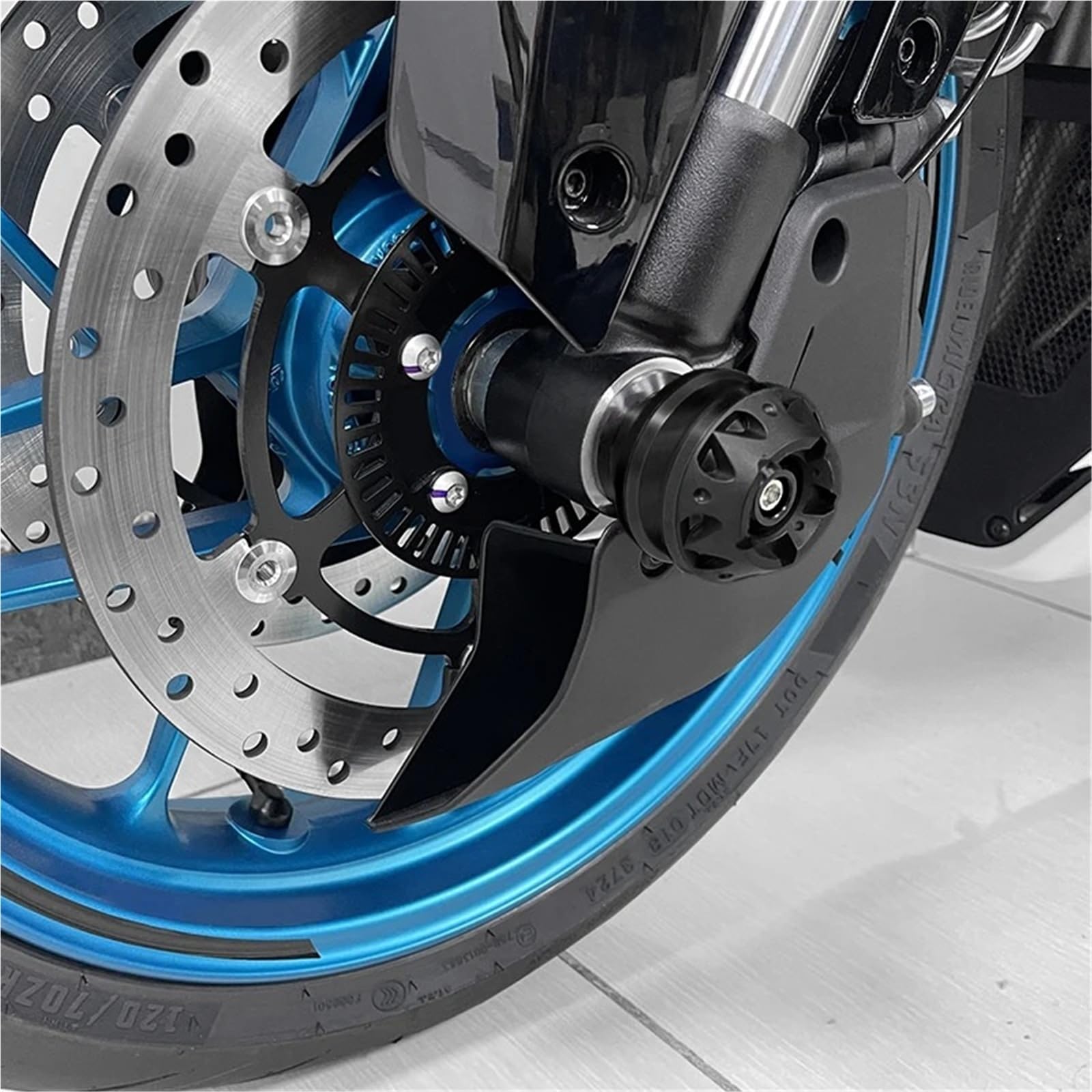 Pasuje do TMAX530 DX SX TMAX560/500 Crash Sliders Osłona koła Pad Tmax | Tmax530 tmax560 Tylna oś motocykla Widelec Crash Sliders Podkładka zabezpieczająca koło Tmax(Rear Red)