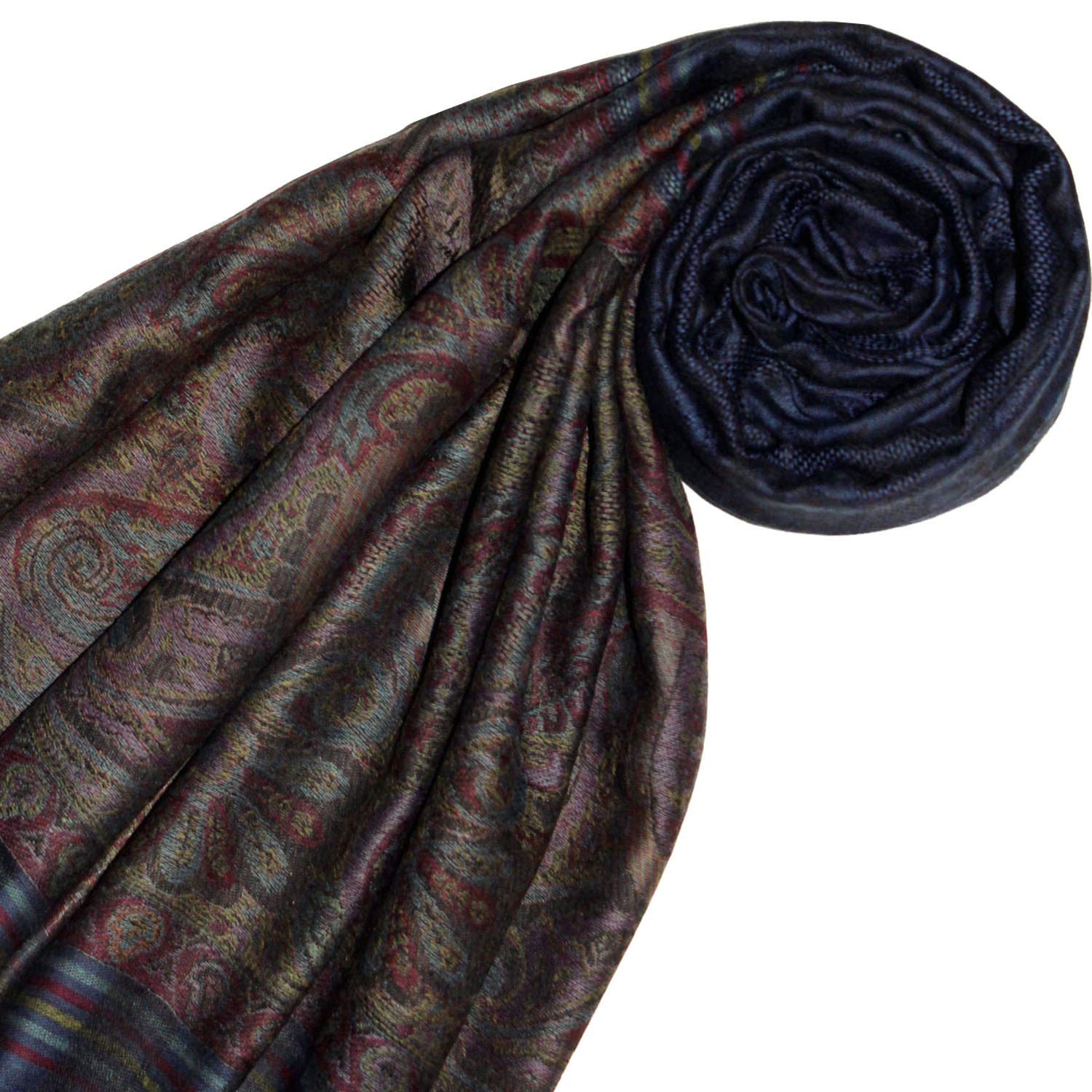 Lorenzo Cana Sciarpa da uomo 100% cashmere sciarpa cachemire panno cashmere sciarpa uomo sciarpa uomo uomo tessuto multicolore