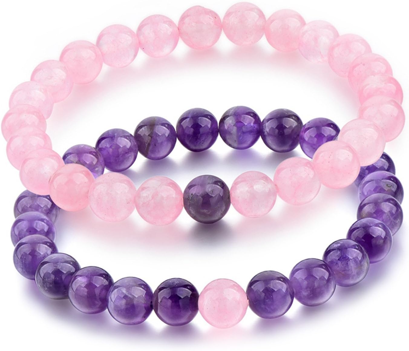 Gift Mens Fashion Best Friend Accessories Friendship Gifts Crystal Beads Jewellery Hand bracelet for Men women girls couple boys Birthday Gift